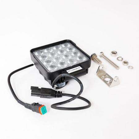 Automann Lamp, Work, Led 4 In. Sq Flood 3120 Lm 571.LD953WL16